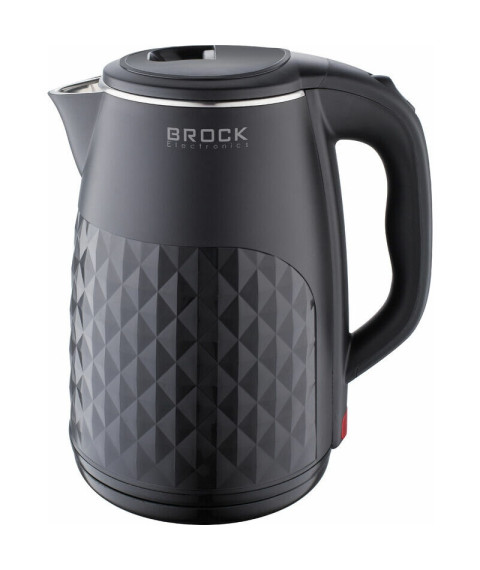 Fierbător de apă BROCK WK 0618 BK, 1.8L, 1500W, negru 